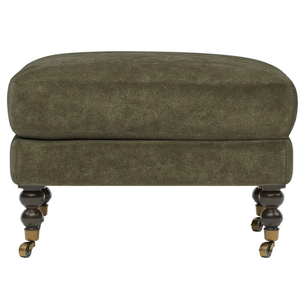 Madeline Ottoman - Tuscan Olive image