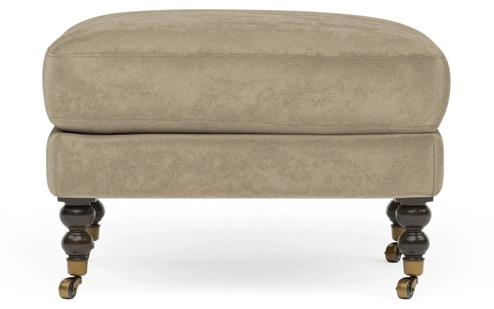 Madeline Ottoman - Wheat