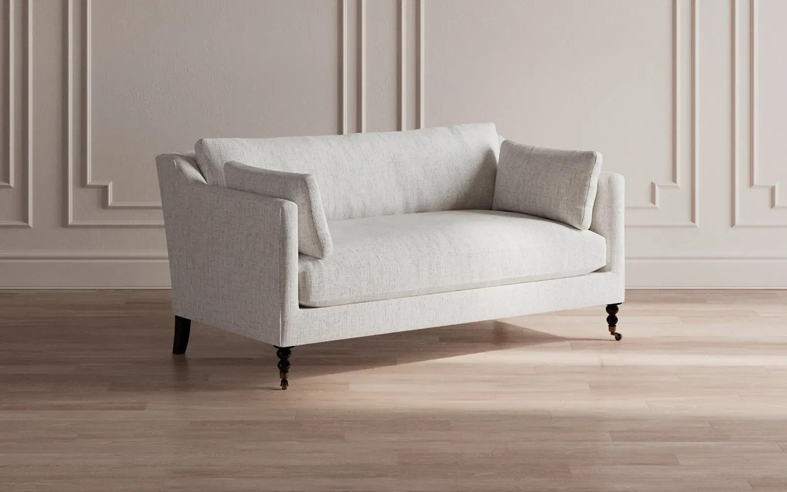 Madeline Performance Loveseat - Pebble