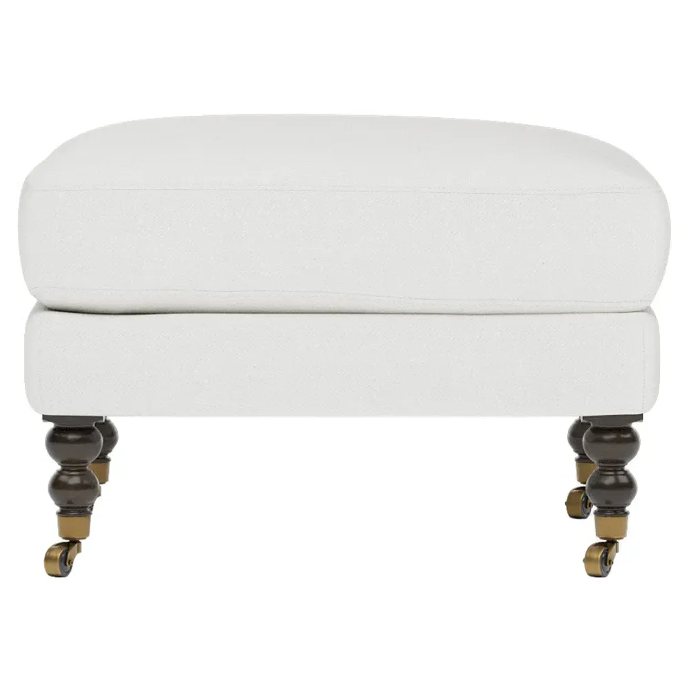 Madeline Performance Ottoman - Snow image