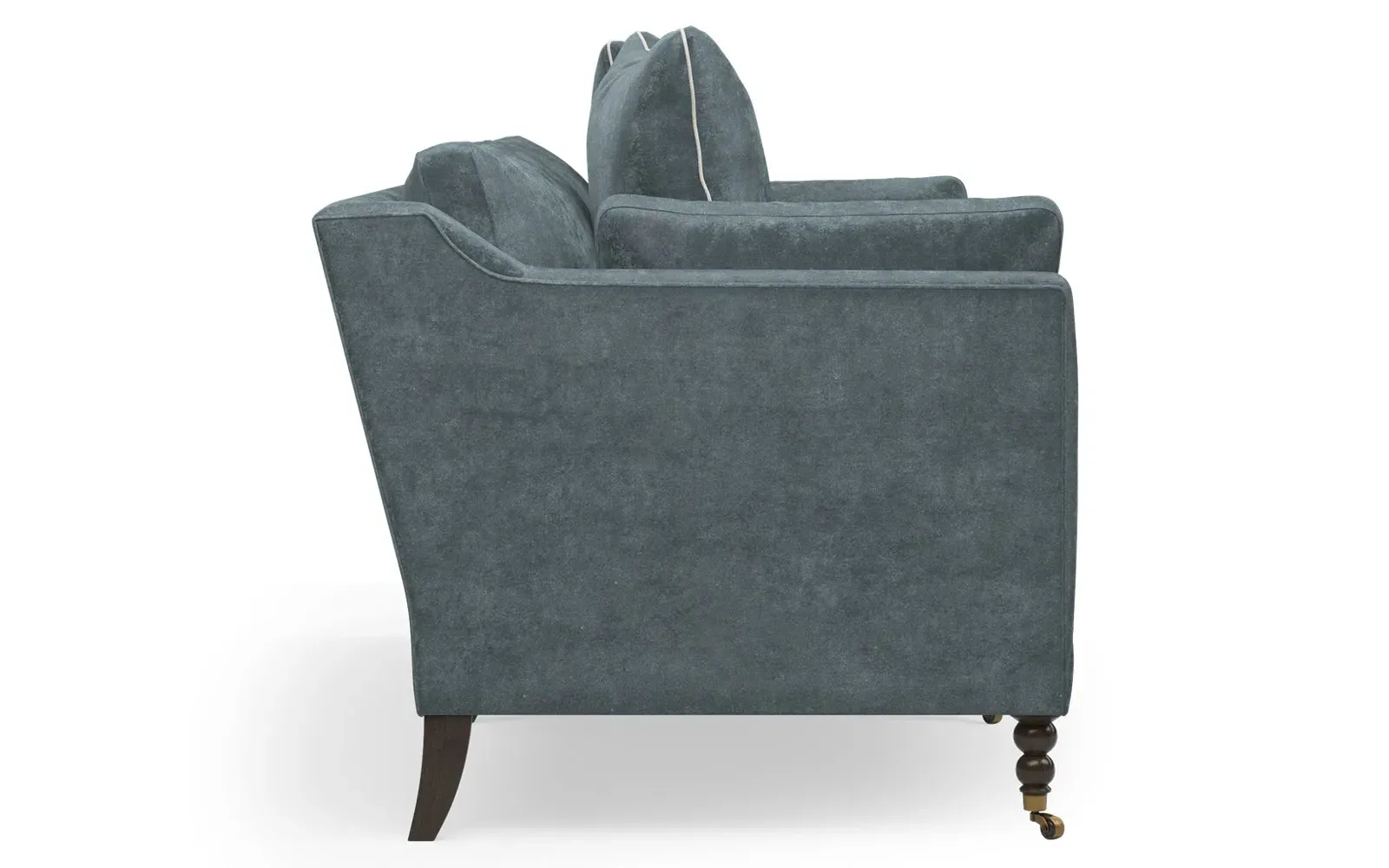 Madeline Performance Sofa with Throw Pillows - Dove