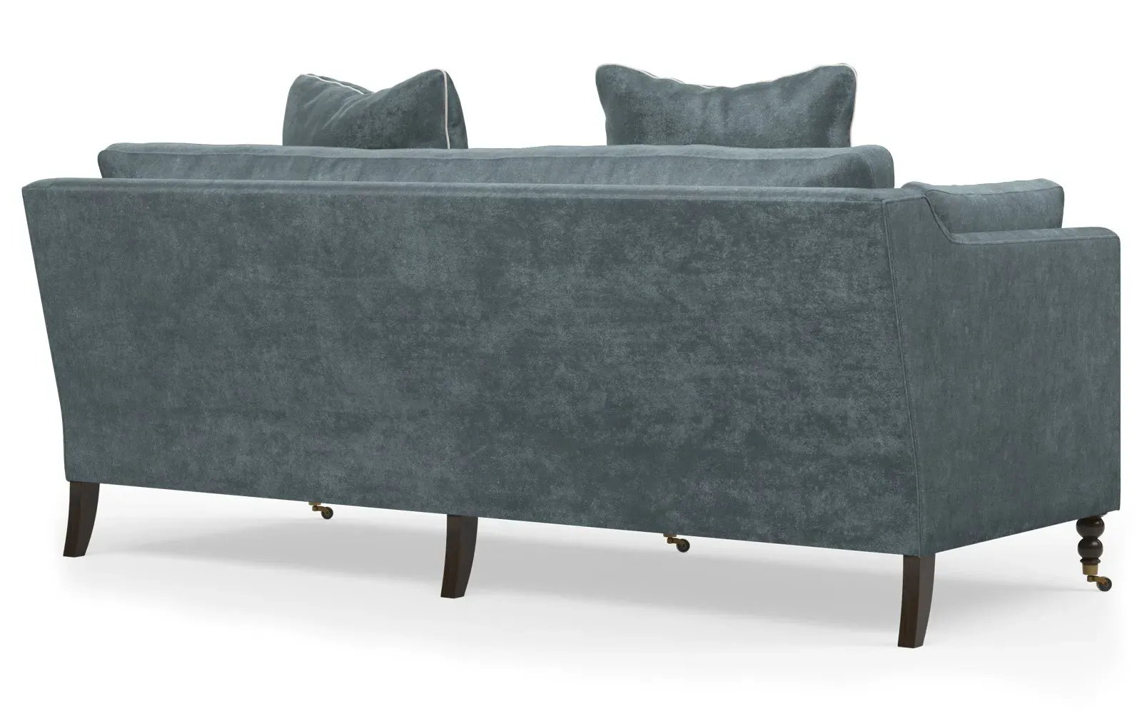 Madeline Performance Sofa with Throw Pillows - Dove