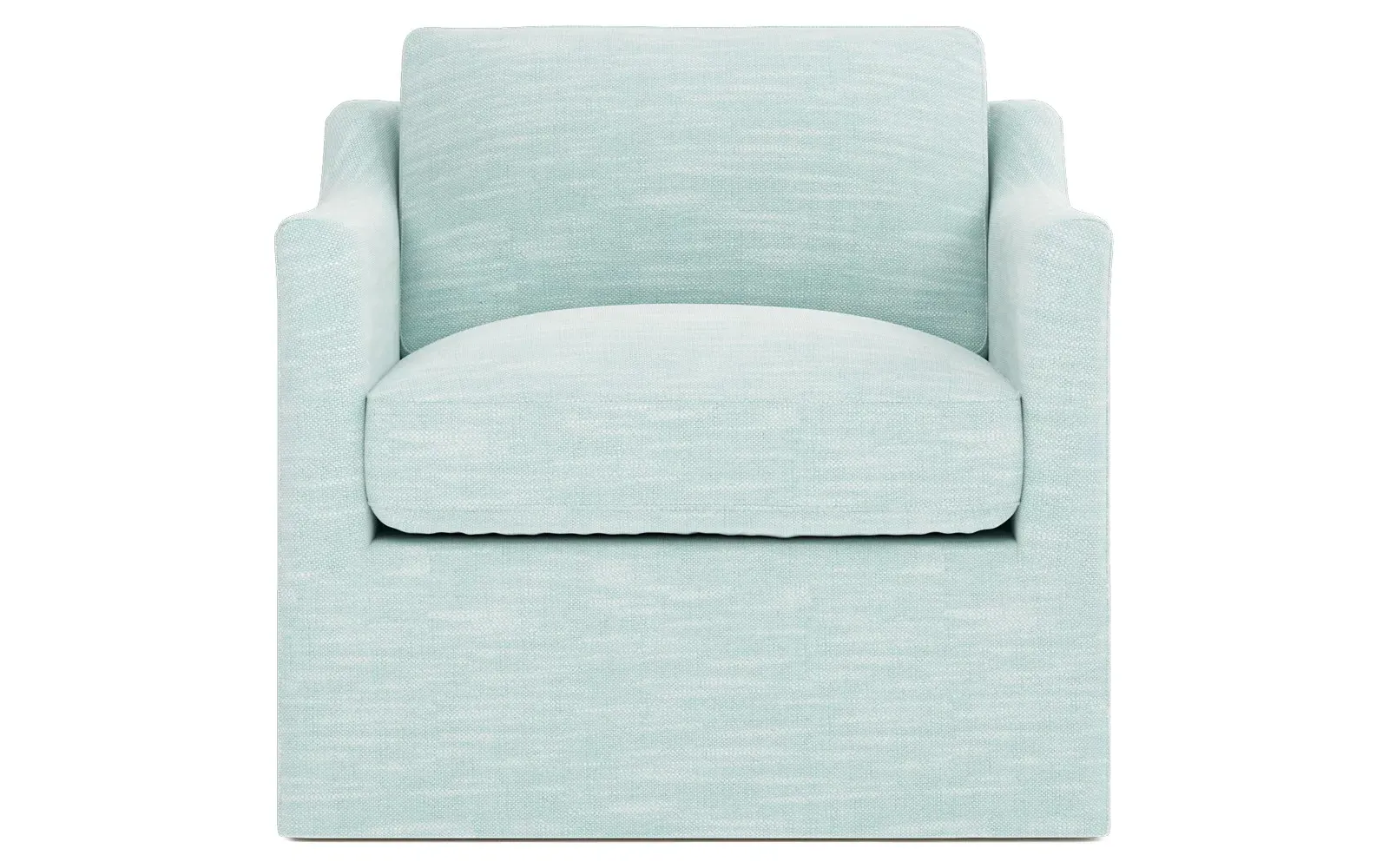 Madeline Performance Swivel Chair - Sea Mint