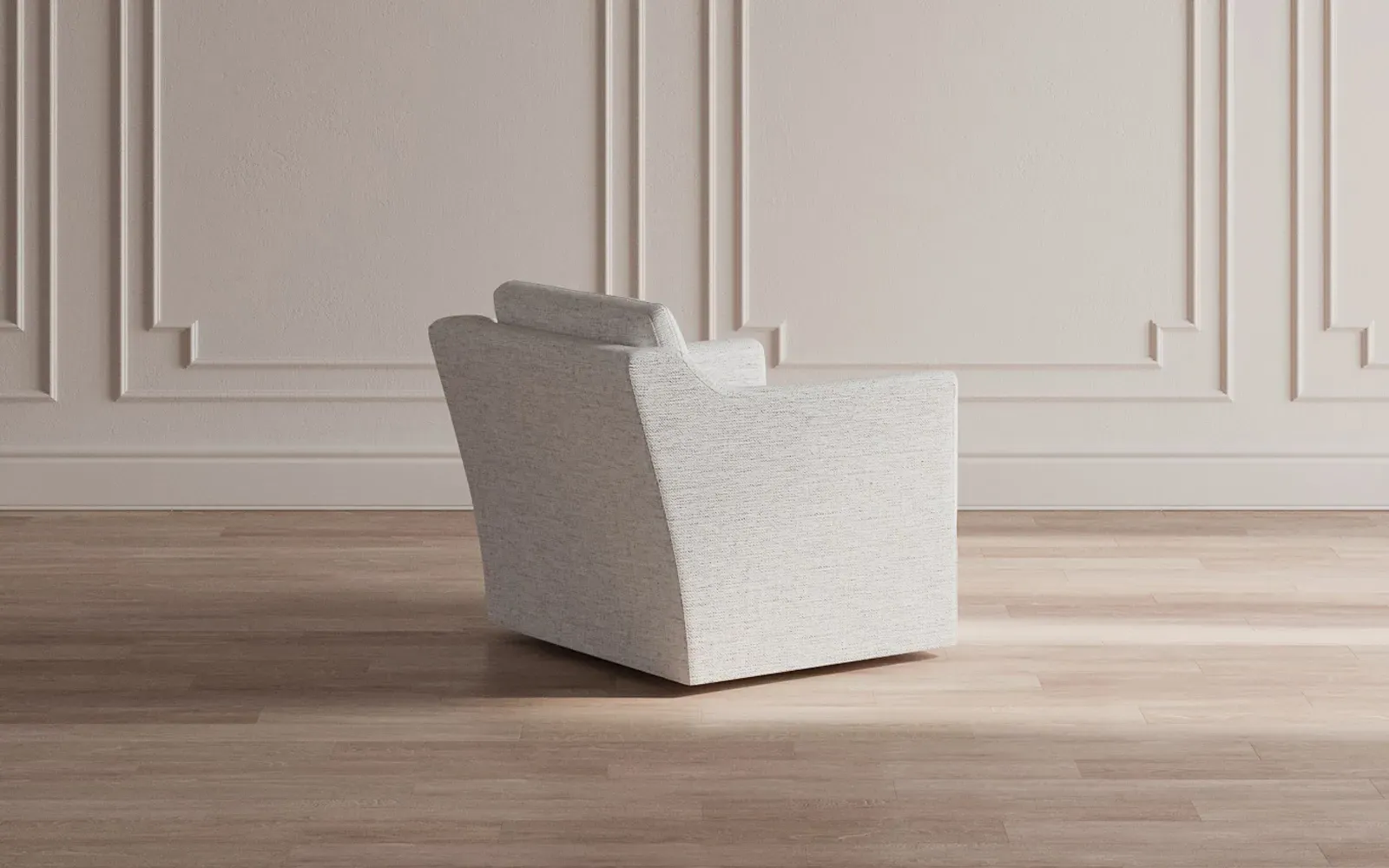 Madeline Performance Swivel Chair - Truffle