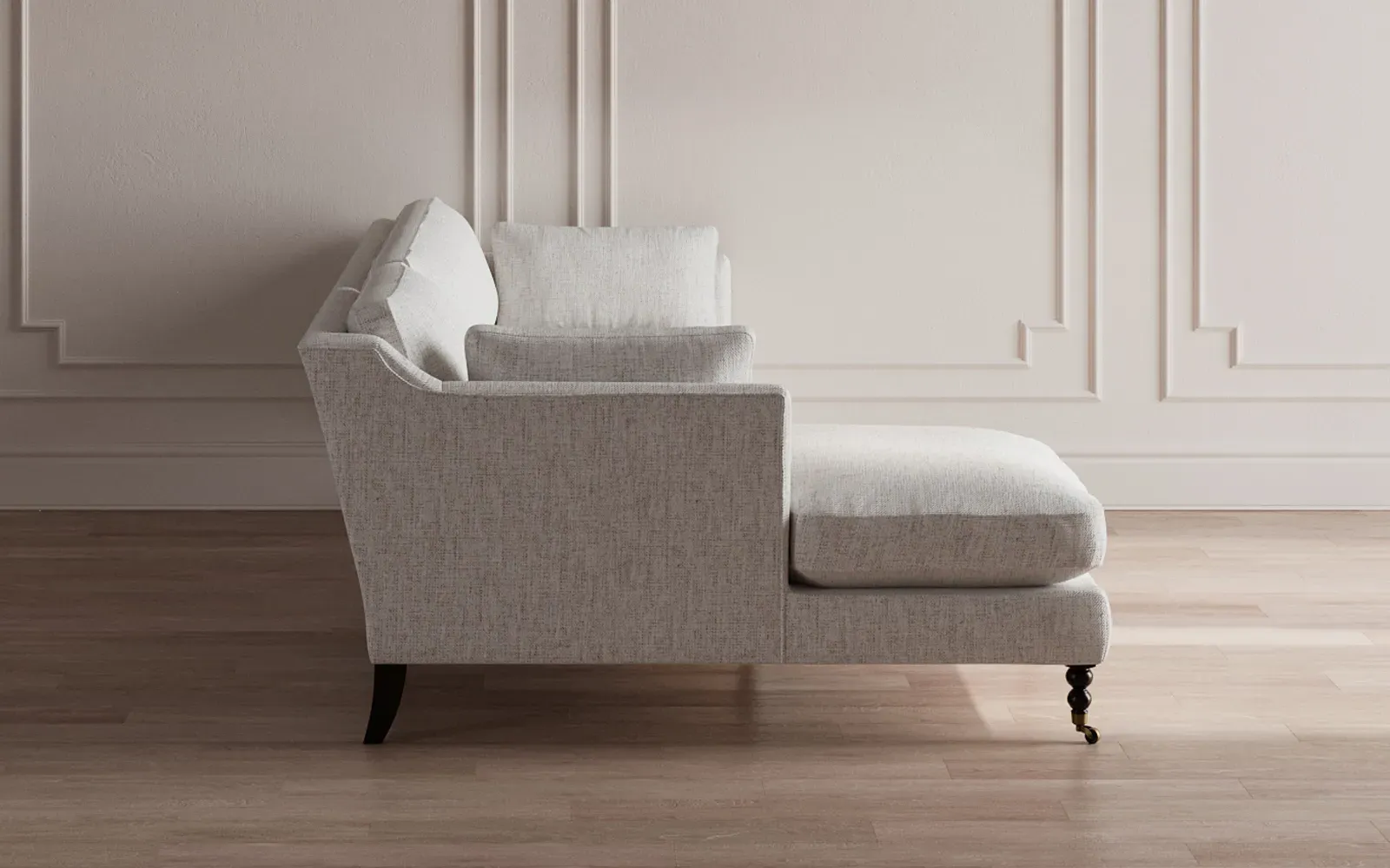 Madeline Right-Facing Chaise Sectional - Fog