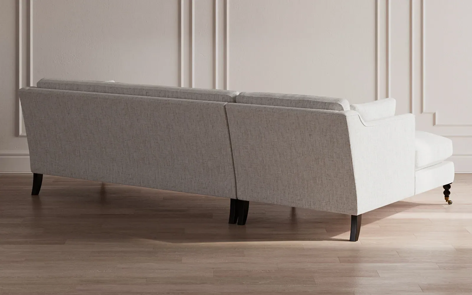 Madeline Right-Facing Chaise Sectional - Fog