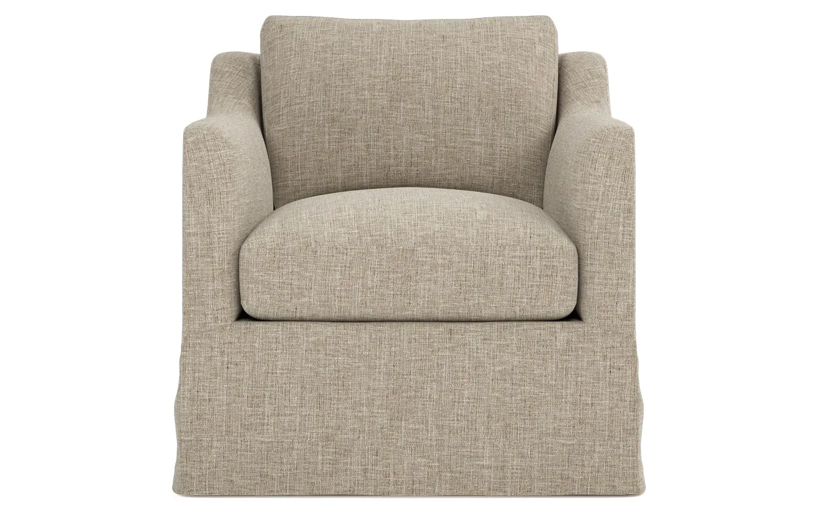 Madeline Slipcovered Chair - Sand