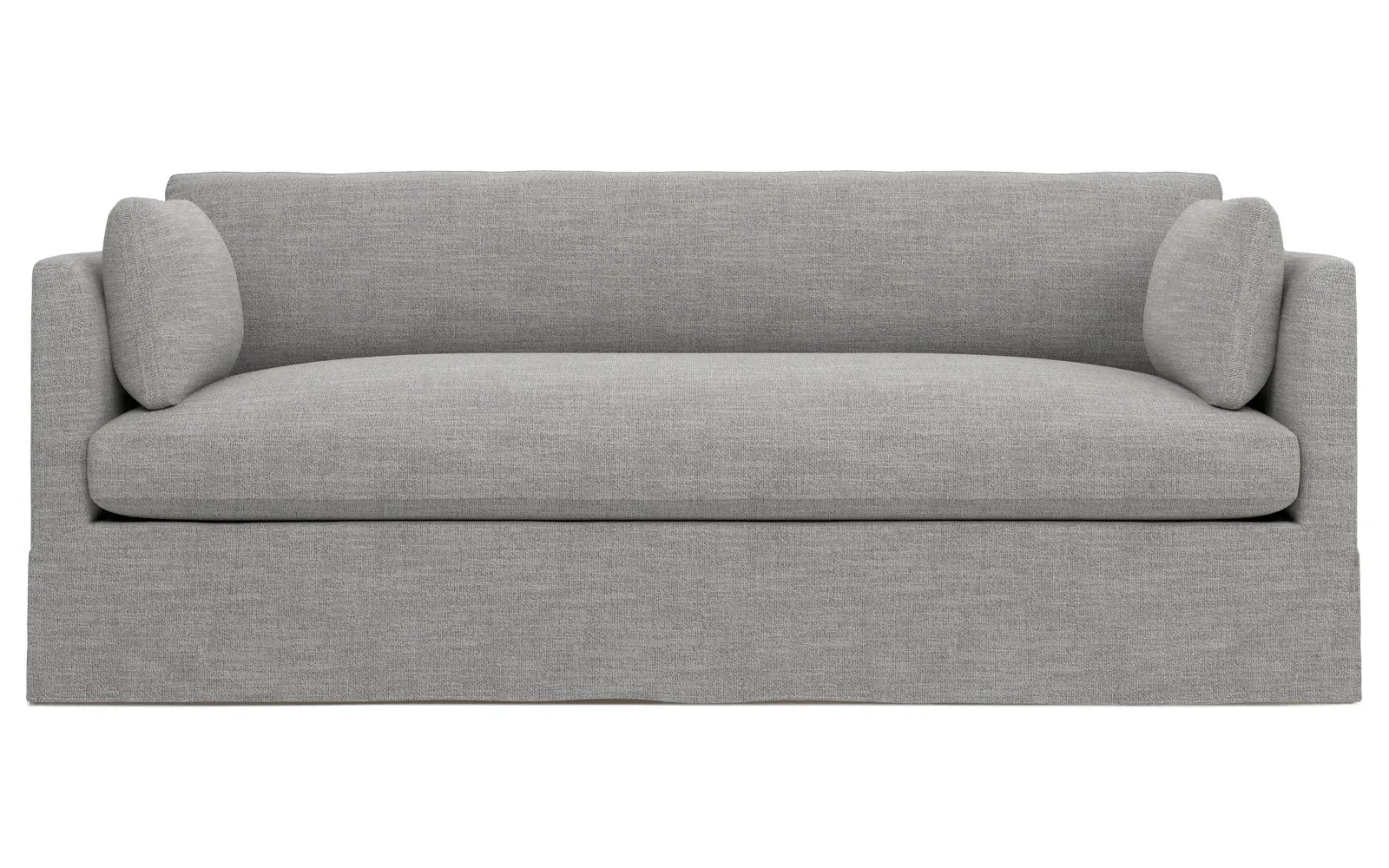 Madeline Slipcovered Sofa - Nickel