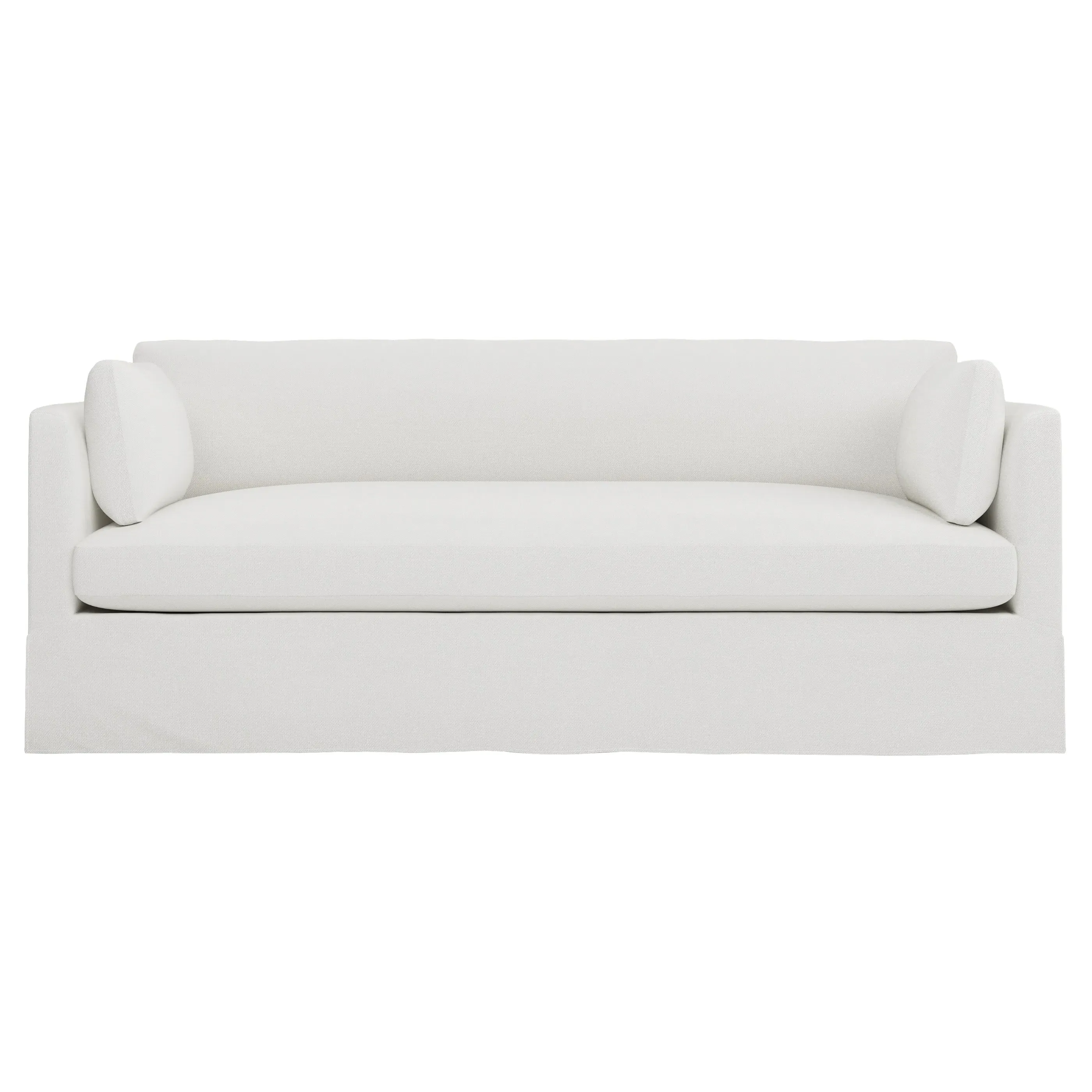 Madeline Slipcovered Sofa - Snow image