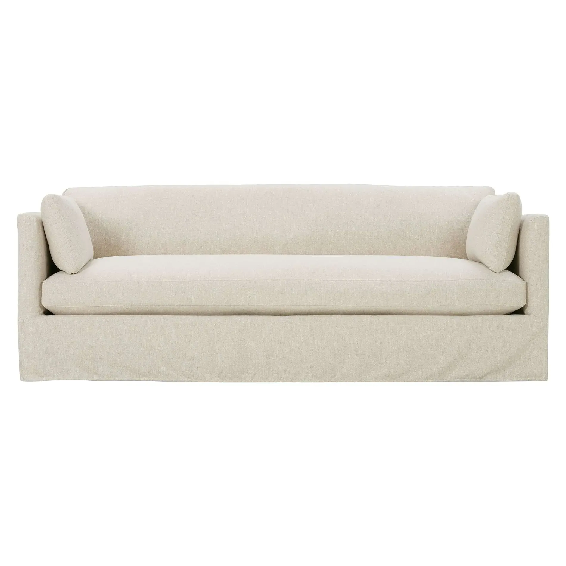 Madeline Slipcovered Sofa - Straw