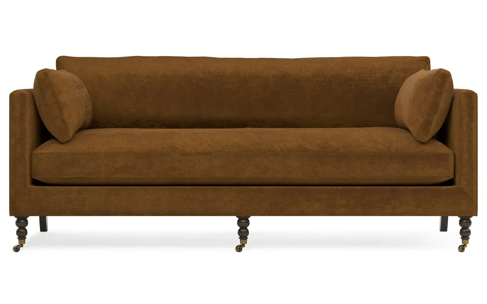 Madeline Sofa - Amber, Velvet