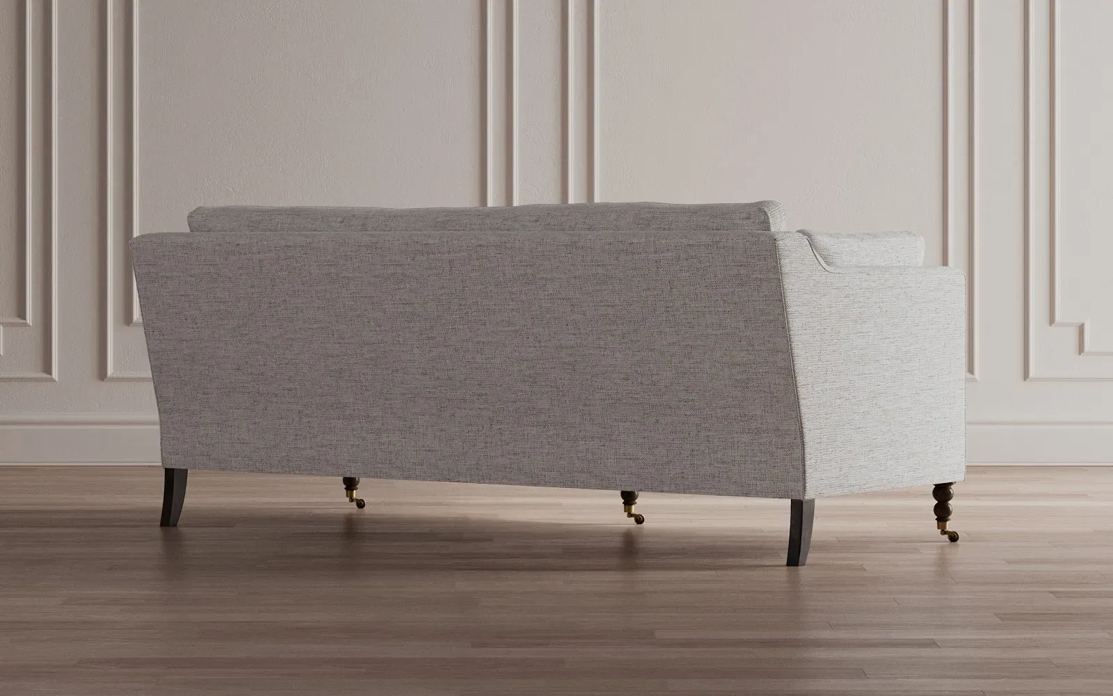 Madeline Sofa - Slate Blue, Velvet