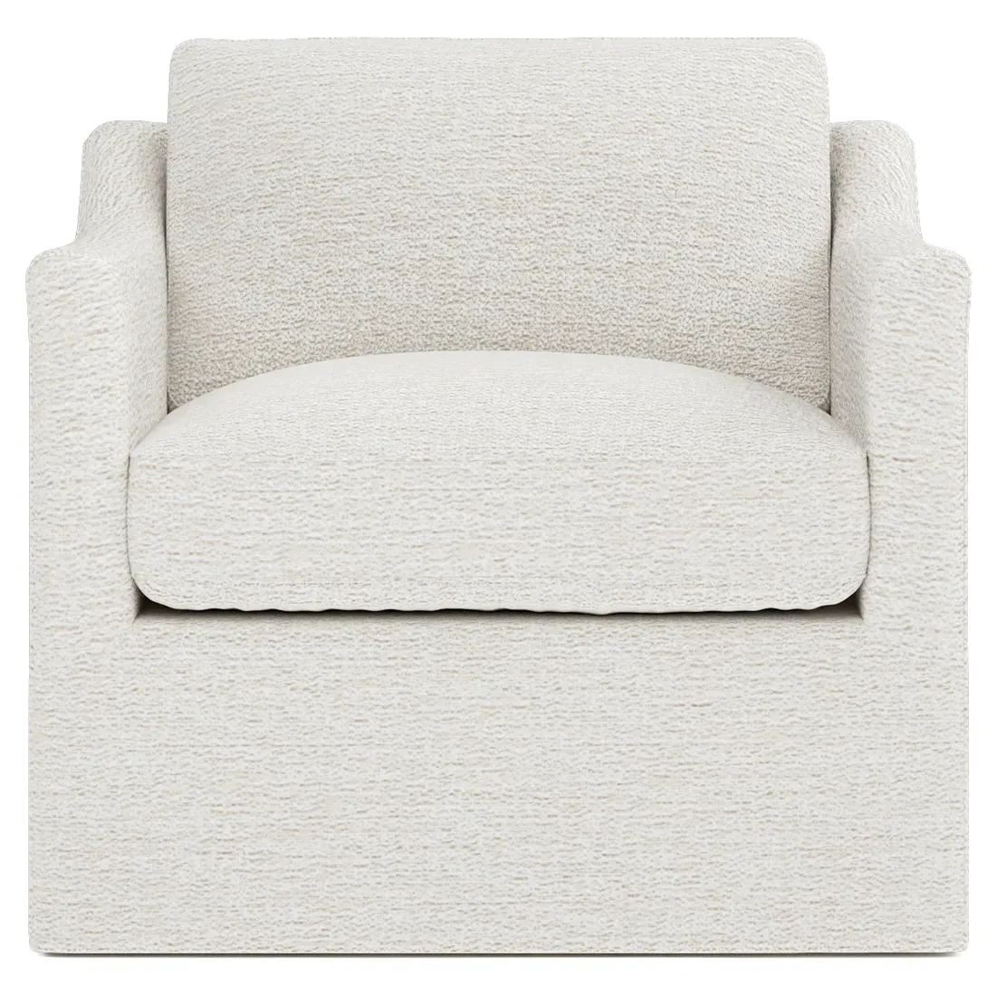Madeline Swivel Chair - Ecru