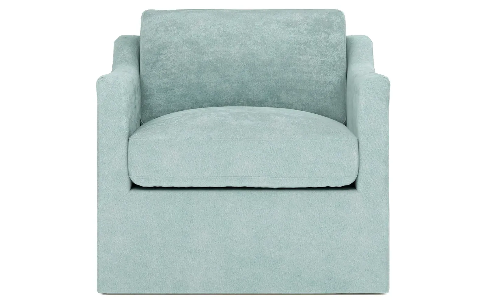 Madeline Swivel Chair - French Blue