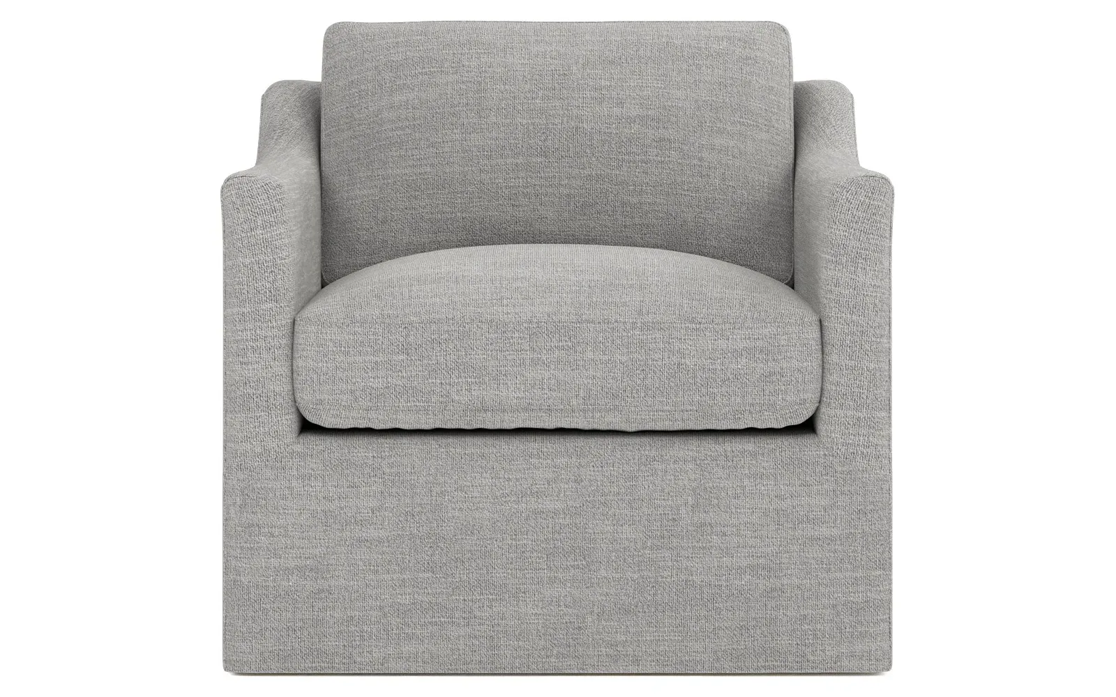 Madeline Swivel Chair - Nickel