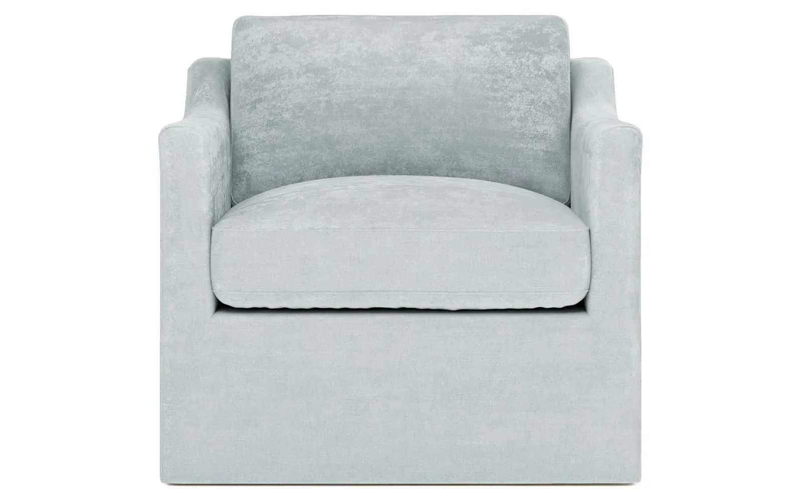 Madeline Swivel Chair - Pale Blue