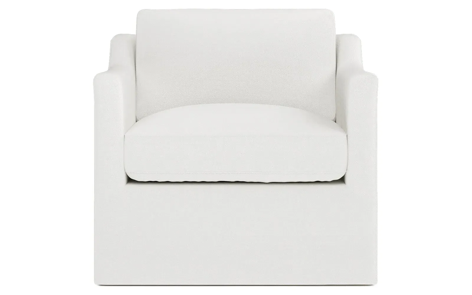 Madeline Swivel Chair - Snow