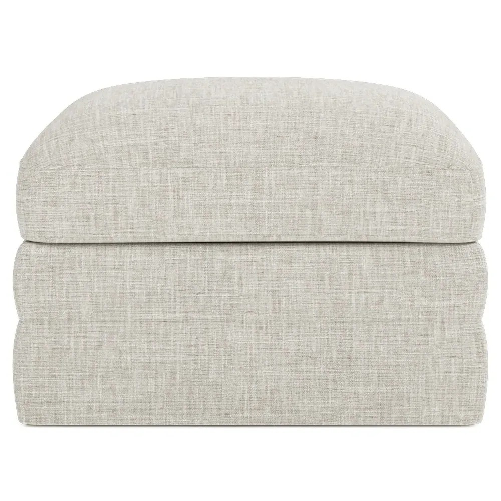 Madeline Upholstered Ottoman - Fog image