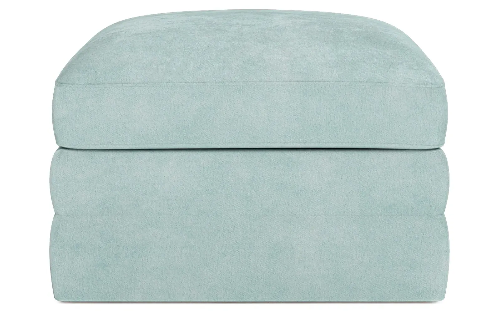 Madeline Upholstered Ottoman - French Blue
