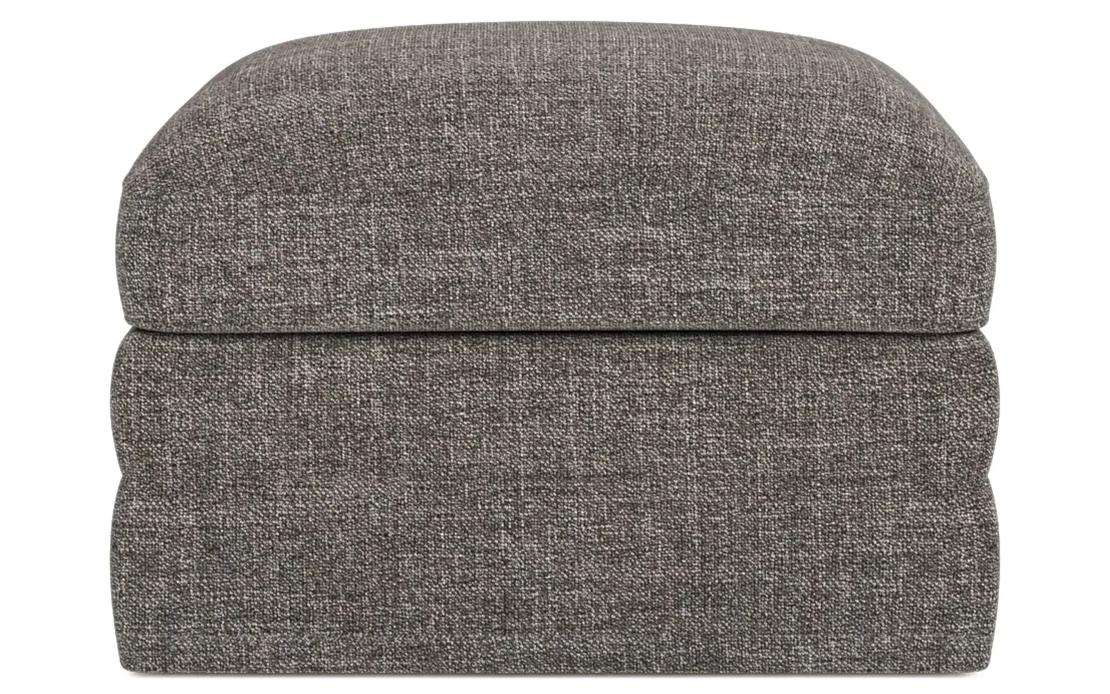 Madeline Upholstered Ottoman - Truffle