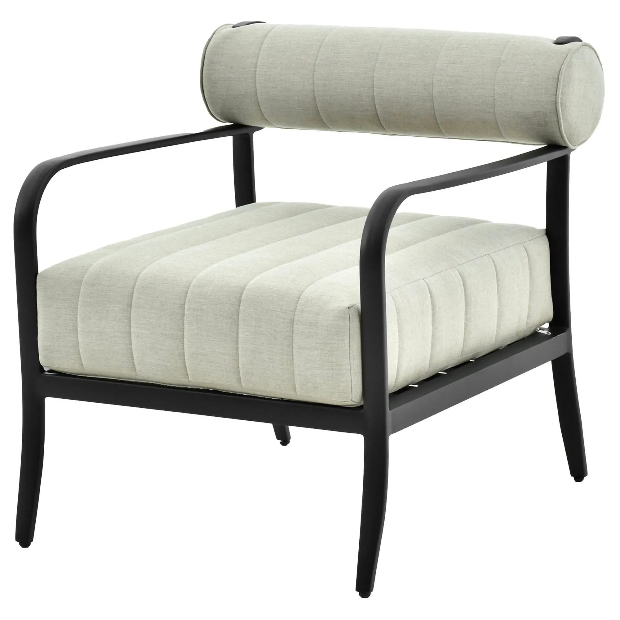 Madelle Outdoor Arm Chair - White, Aluminum image