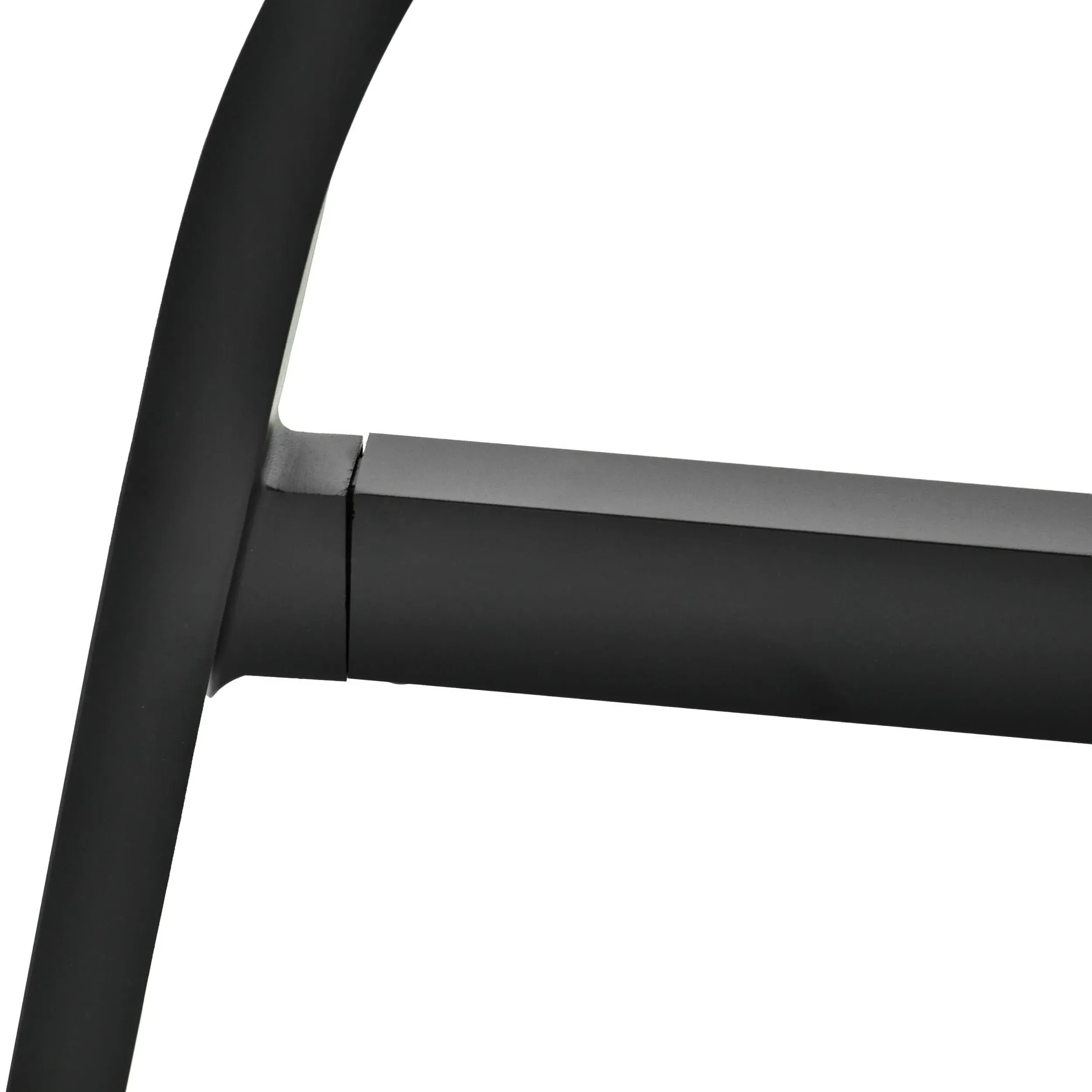 Madelle Rectangular Outdoor Dining Table - Black, Aluminum