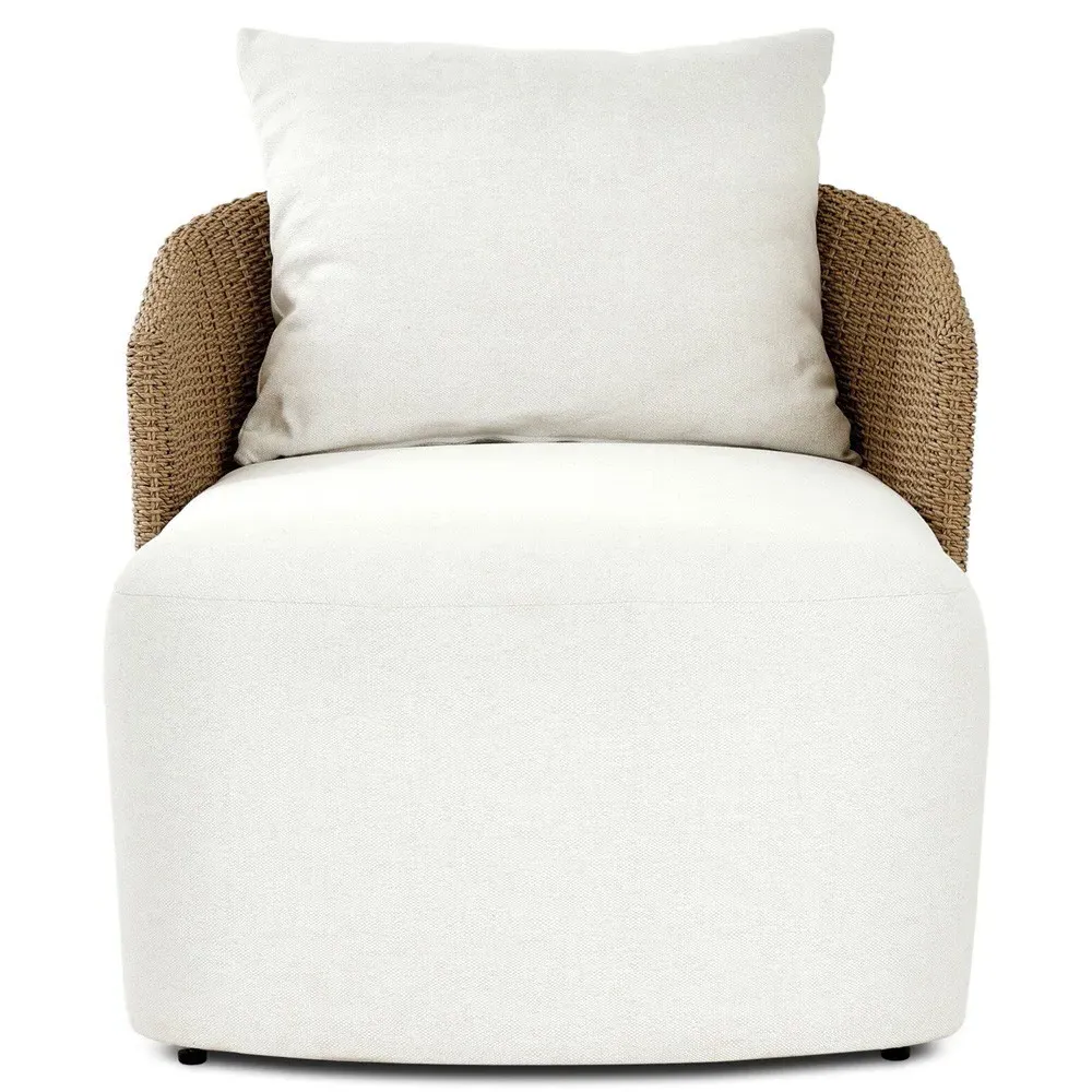 Madelyn Chaise Lounge - Cream, Polypropylene