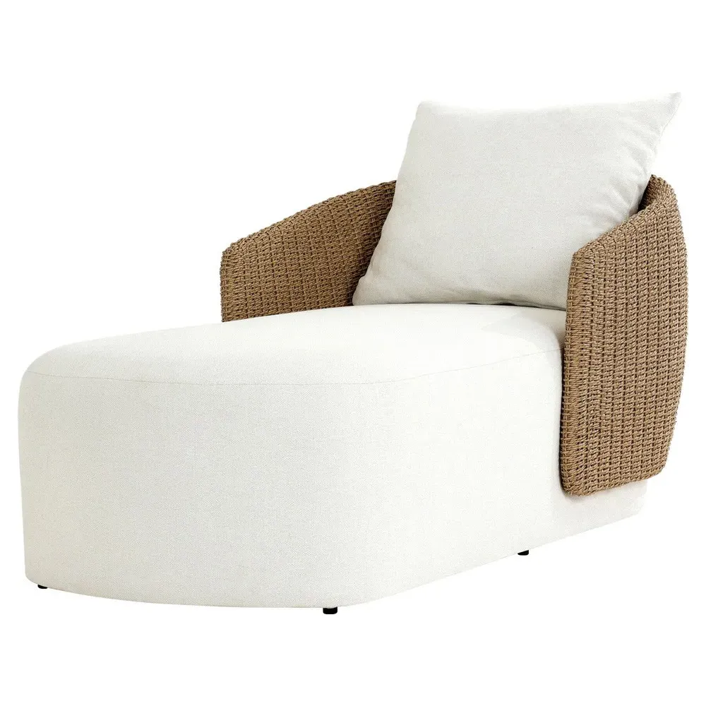 Madelyn Chaise Lounge - Cream, Polypropylene image