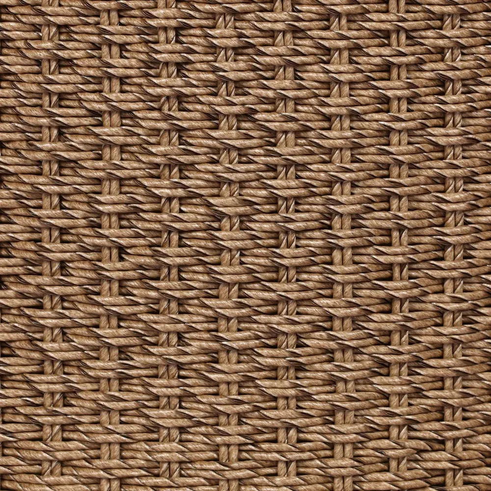 Madelyn Double Chaise Lounge - Beige, Polyethylene