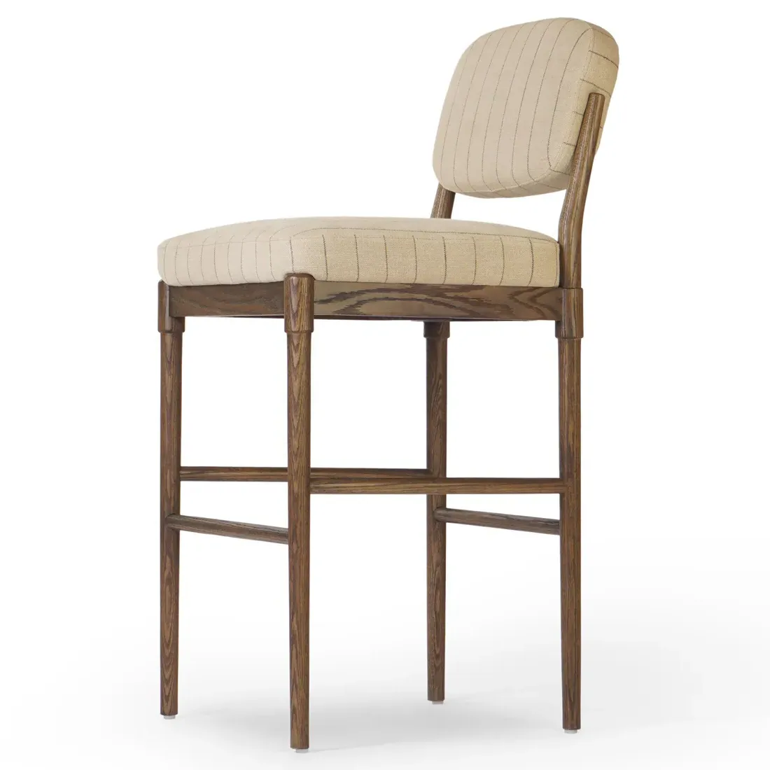 Maeve Bar Stool - Beige, Oak