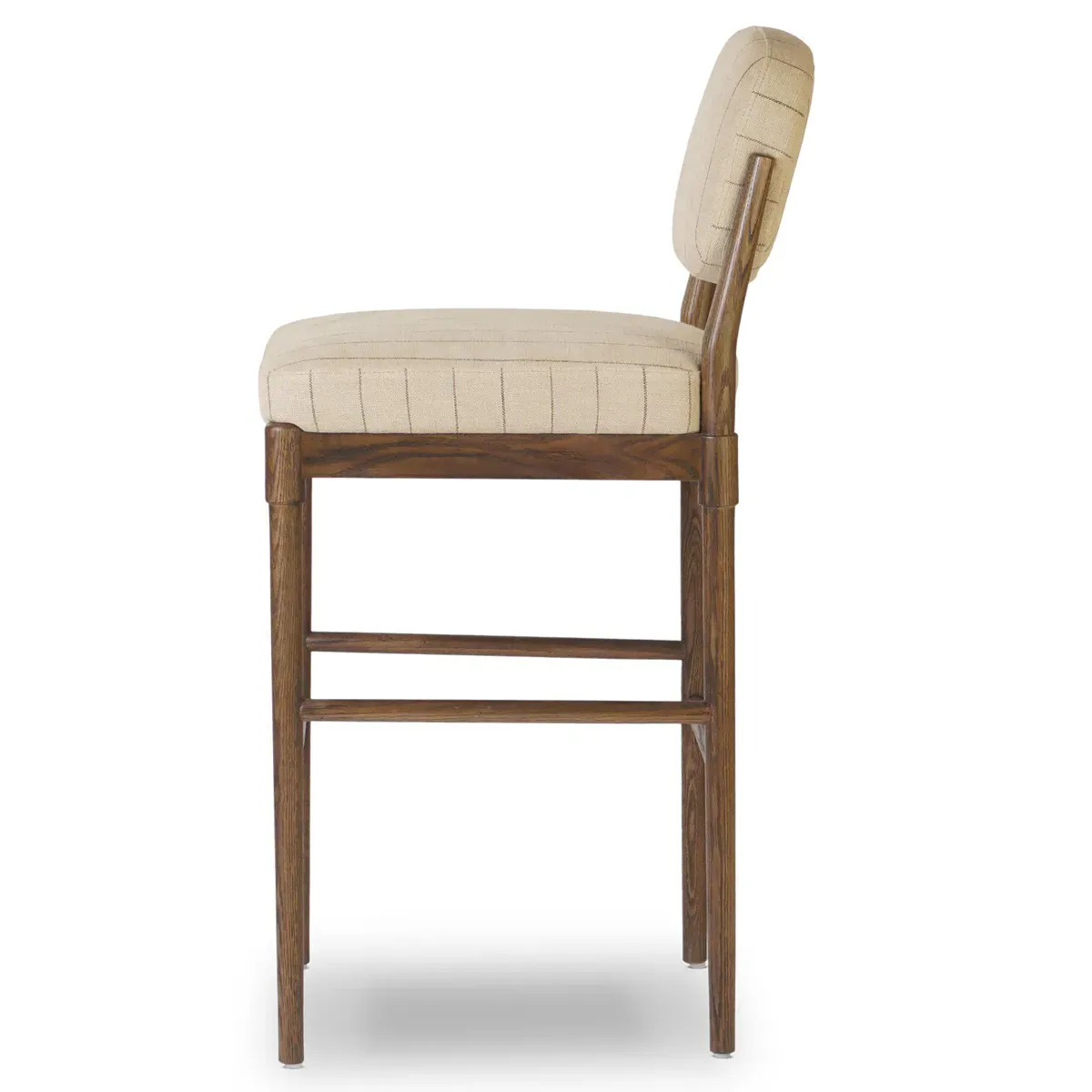 Maeve Bar Stool - Beige, Oak