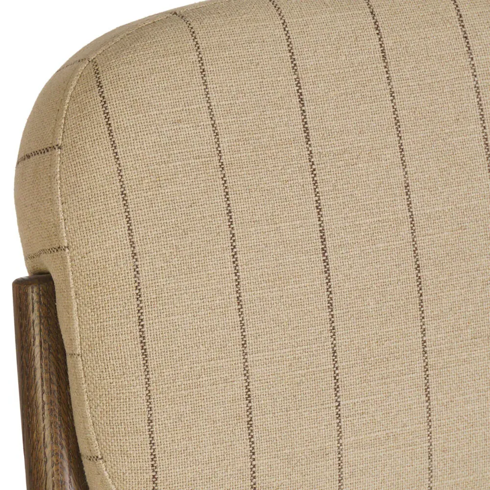 Maeve Bar Stool - Beige, Oak