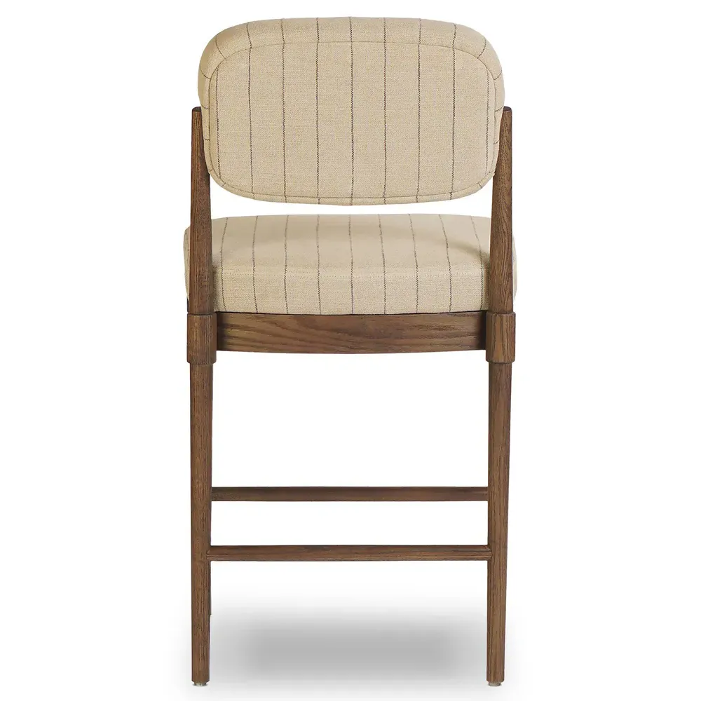 Maeve Counter Stool - Beige, Oak