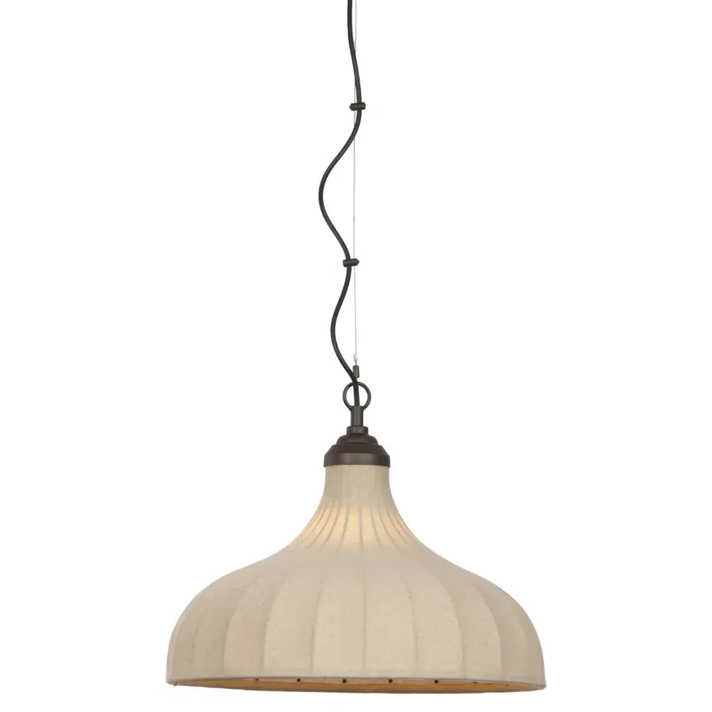 Maison Bell Pendant Light - Bronze, Iron