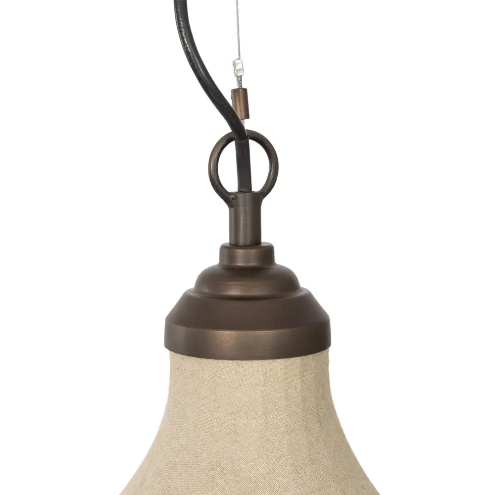 Maison Bell Pendant Light - Bronze, Iron