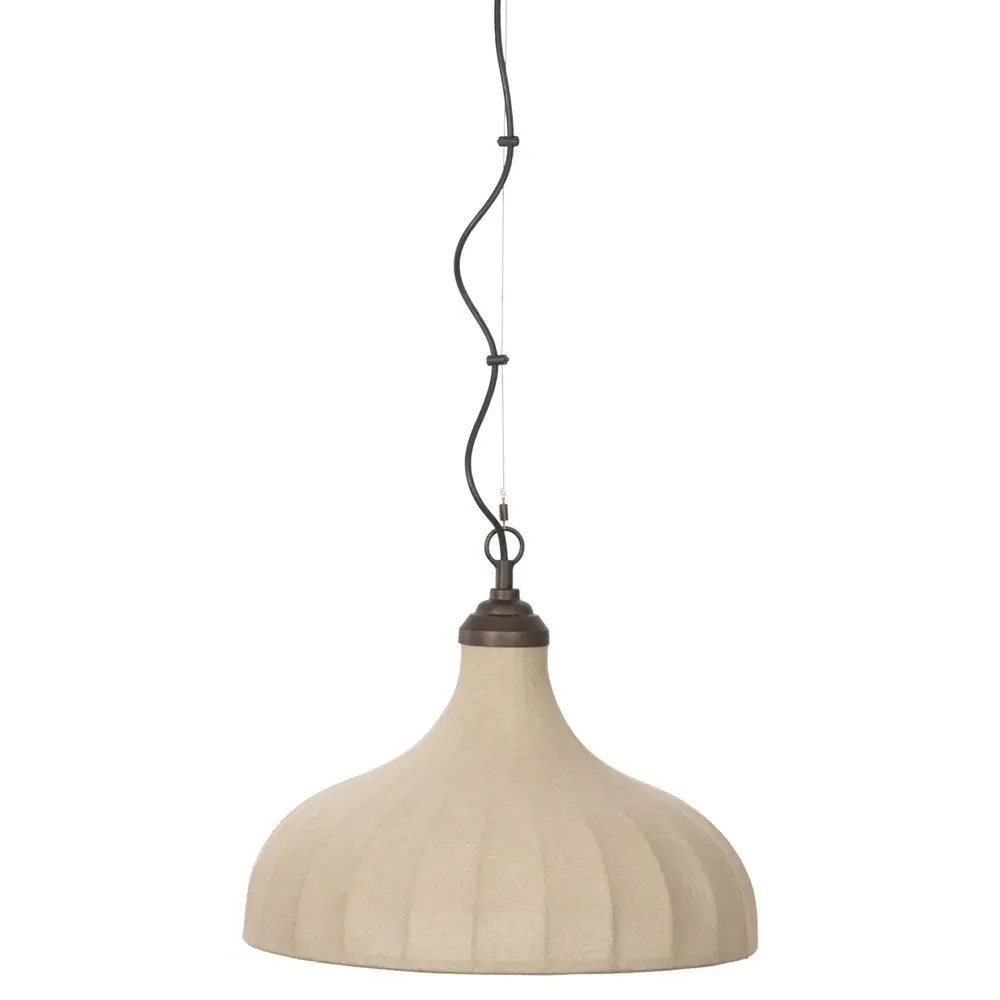 Maison Bell Pendant Light - Bronze, Iron image