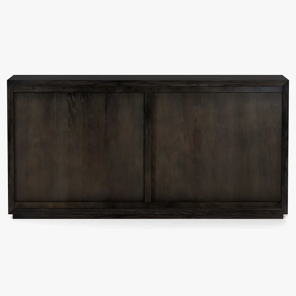 Maisy Double Dresser - Charcoal, Oak