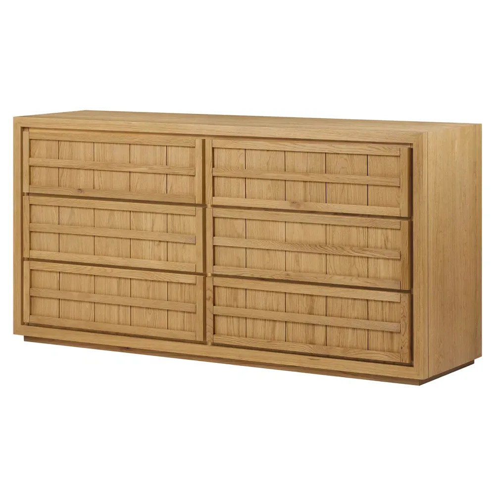 Maisy Double Dresser - Natural, Oak