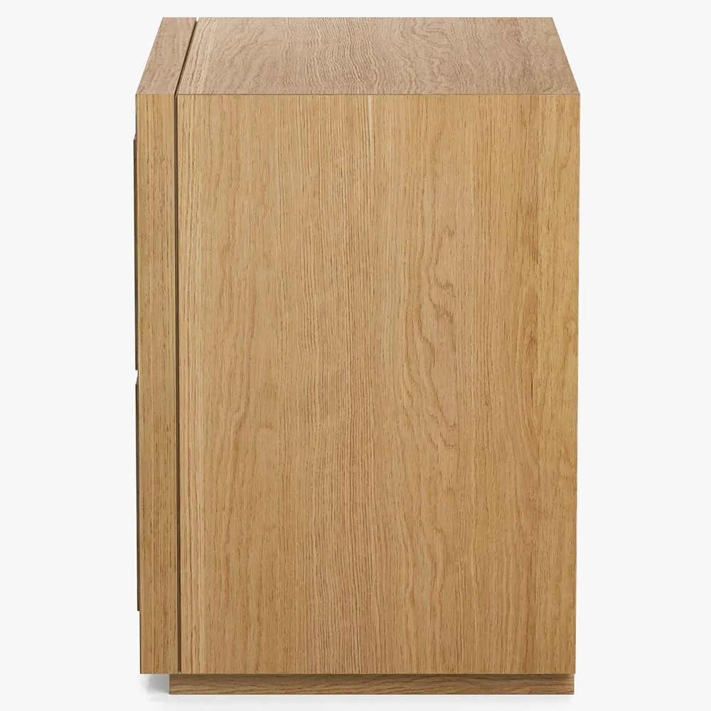 Maisy Nightstand - Brown, Oak