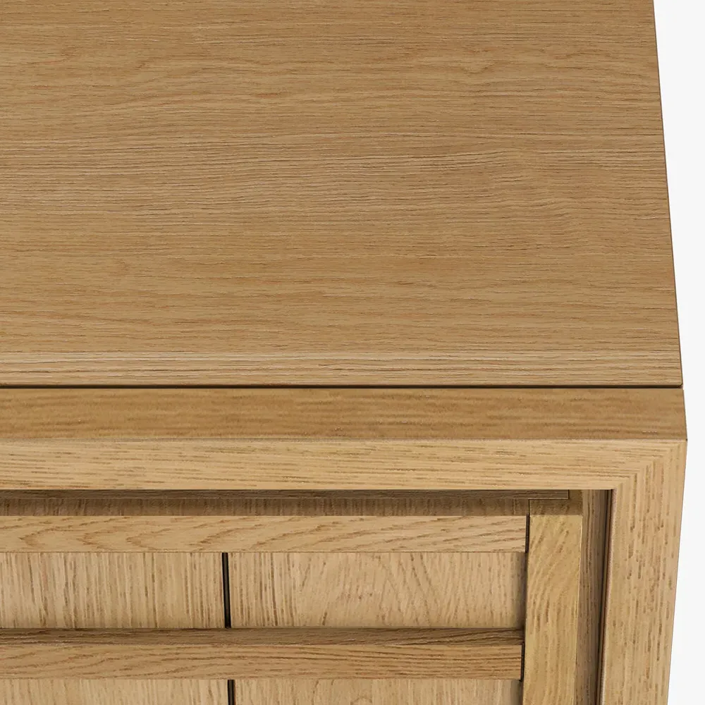 Maisy Nightstand - Brown, Oak