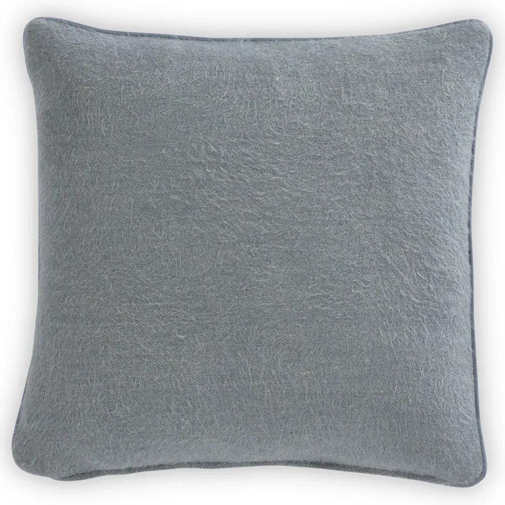 Maisy Square Throw Pillow - Blue