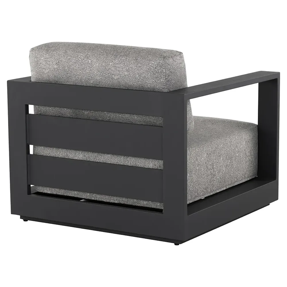 Majesta Outdoor Lounge Chair - Grey, Aluminum