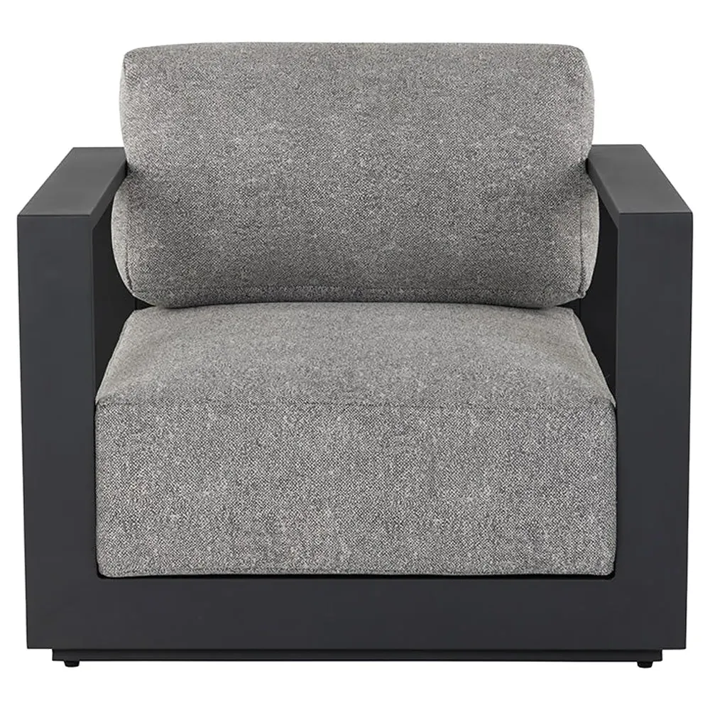 Majesta Outdoor Lounge Chair - Grey, Aluminum