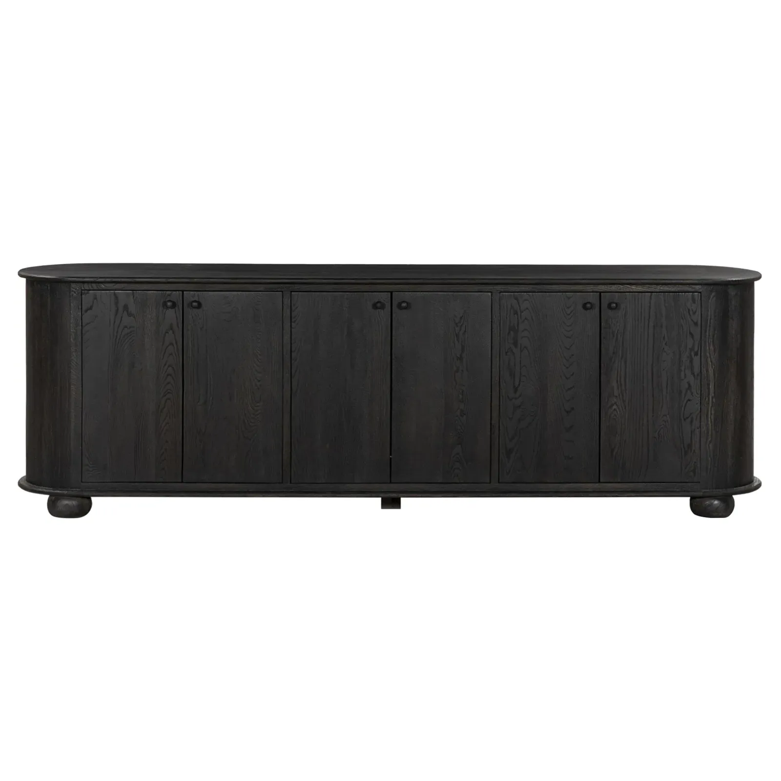 Makai 6-Door Sideboard - Black, Oak