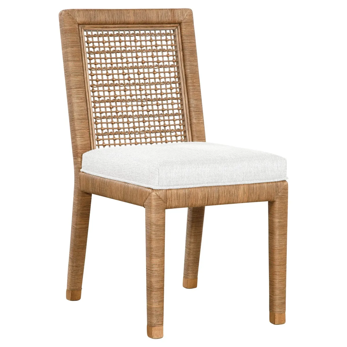 Mako Dining Chair - Brown, Rattan image