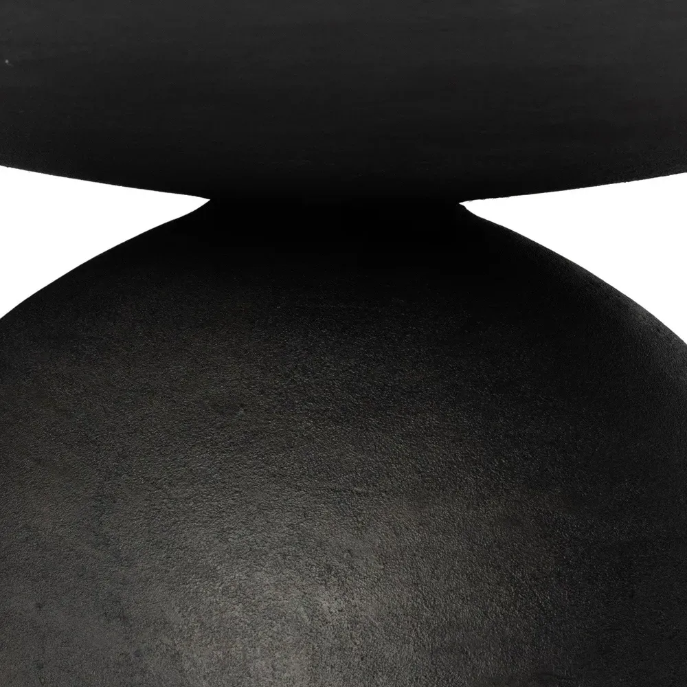 Malia Round Coffee Table - River Grey, Marble