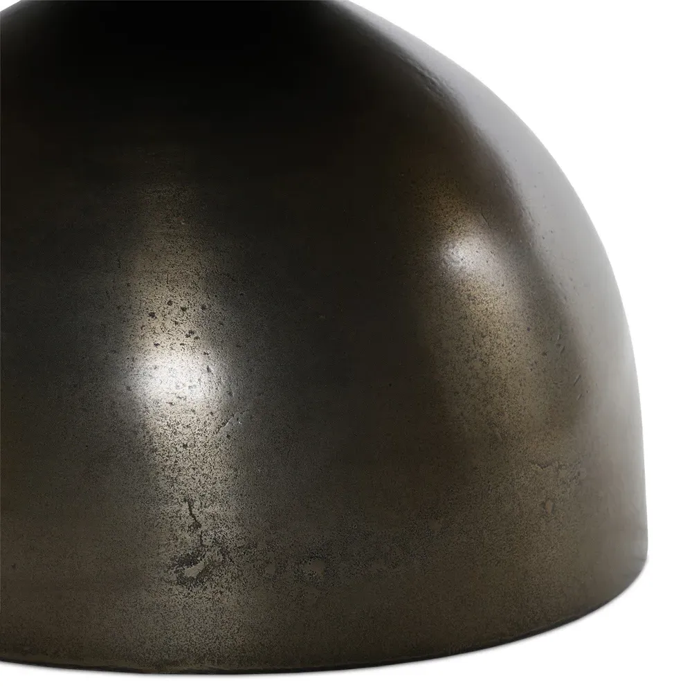 Malia Round Coffee Table - Taupe, Marble