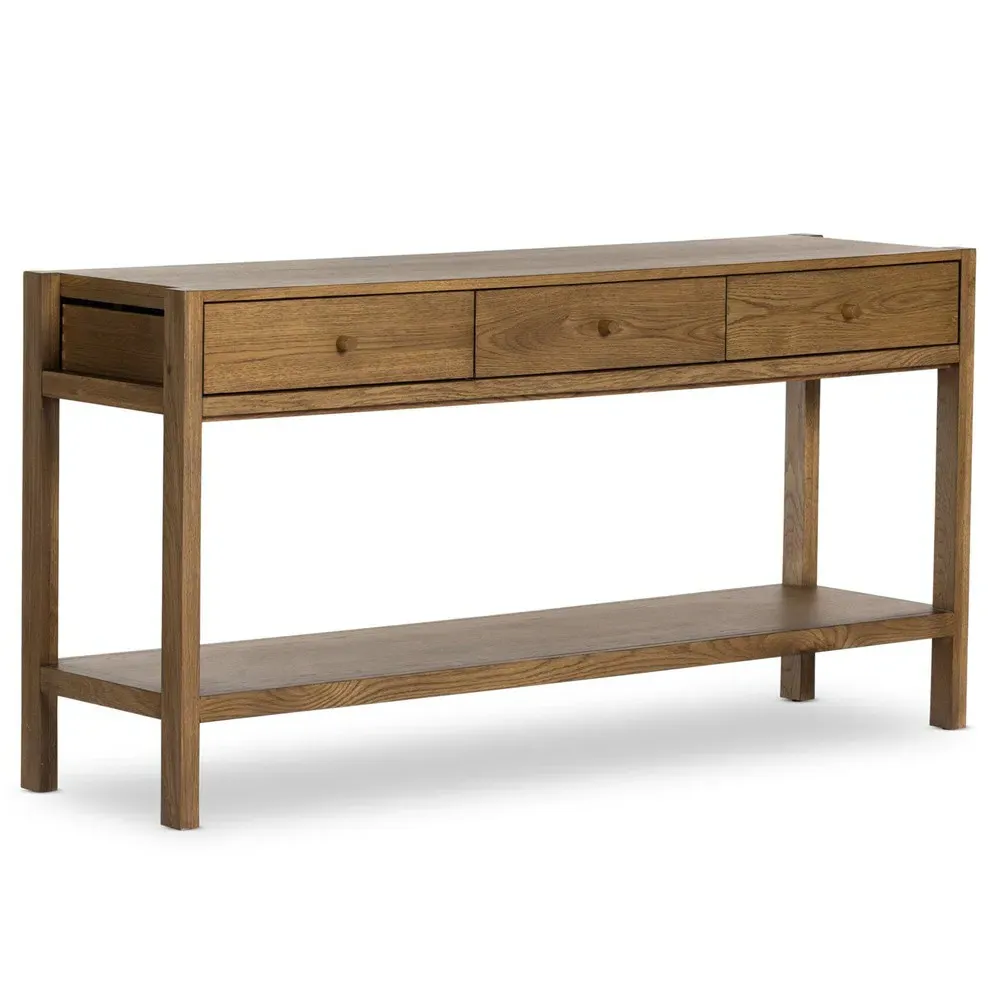 Malina 60" Media Console - Natural Oak