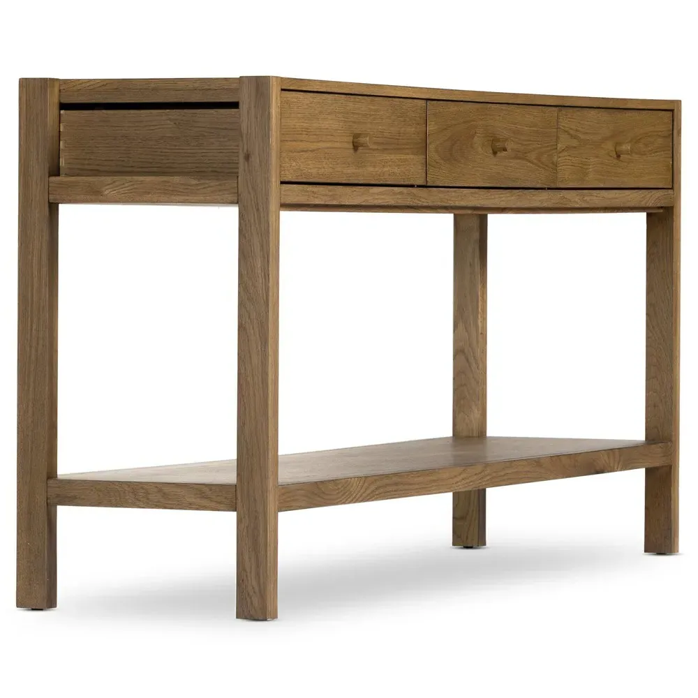 Malina 60" Media Console - Natural Oak