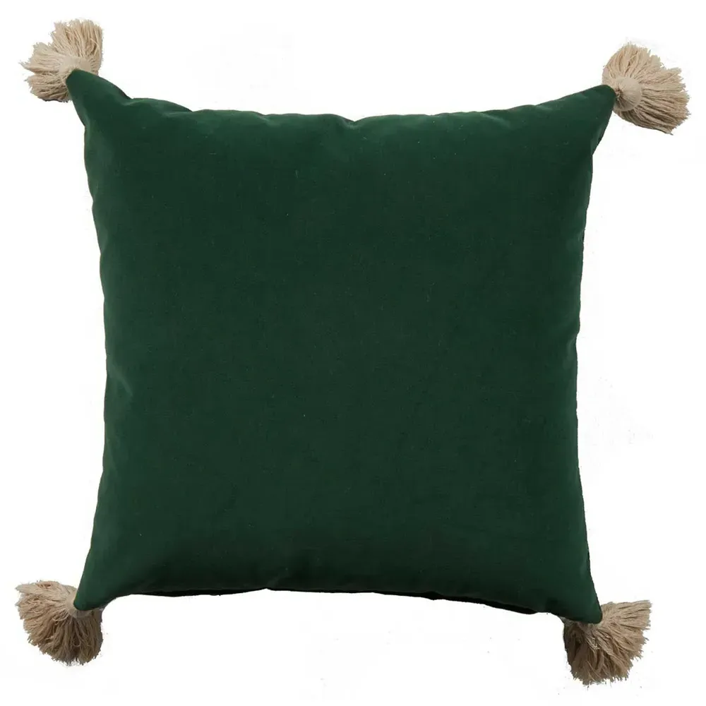 Mallard Square Throw Pillow - Green, Acrylic